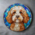 Cockapoo Glass Suncatcher Worktop Saver